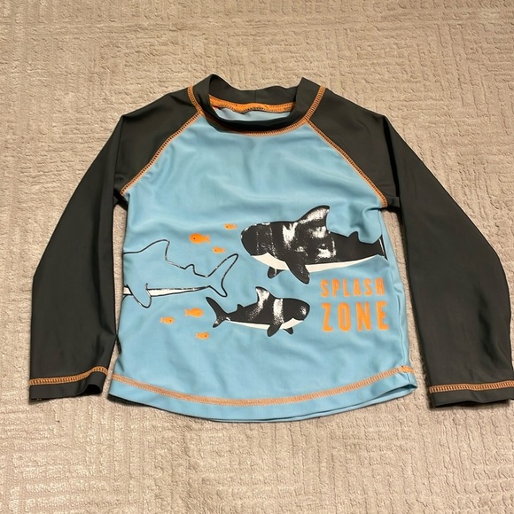Carter's Other - Baby Carter’s boys 24M/2T Swimsuit Summer Beach Rash Guard Swimwear / Swim shirt